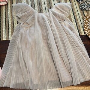 Old Navy Kids Pleated Dress in light mauve